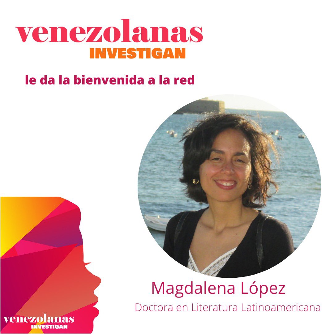 Venezolanas Investigan (@veninvestigan) on Twitter photo Hoy le queremos dar la bienvenida a <a href="/VenInvestigan/">Venezolanas Investigan</a> a las siguientes venezolanas de la red
♀ Génesis Luigi, <a href="/Gene_Luigi/">💚🫓 Library Genesis</a>
♀ MarĂa Eugenia Grillet <a href="/mgrillet/">Maria Eugenia Grillet</a>
♀ Kyong Mazzaro @klmazzro
♀ Magdalena López #ConVenezolanas Hoy le queremos dar la bienvenida a <a href="/VenInvestigan/">Venezolanas Investigan</a> a las siguientes venezolanas de la red
♀ Génesis Luigi, <a href="/Gene_Luigi/">💚🫓 Library Genesis</a>
♀ MarĂa Eugenia Grillet <a href="/mgrillet/">Maria Eugenia Grillet</a>
♀ Kyong Mazzaro @klmazzro
♀ Magdalena López #ConVenezolanas