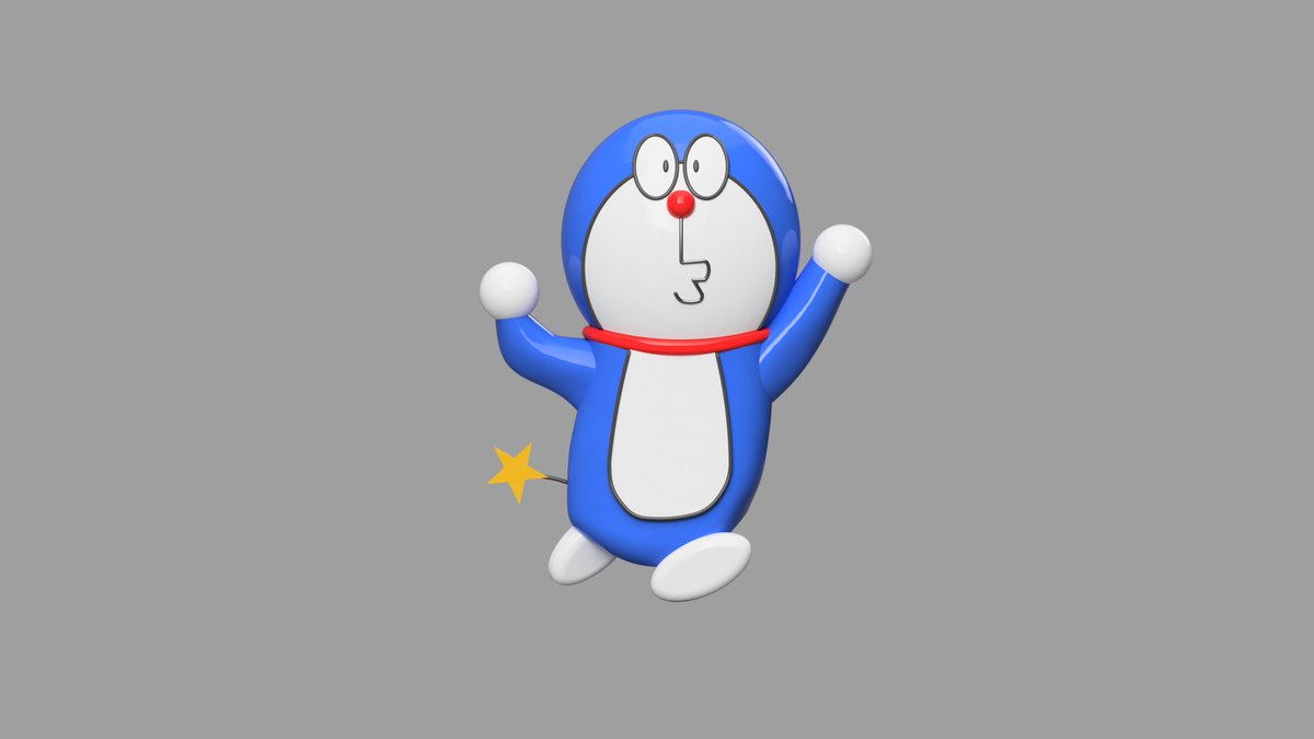 ドラえもんの３ｄを作りました