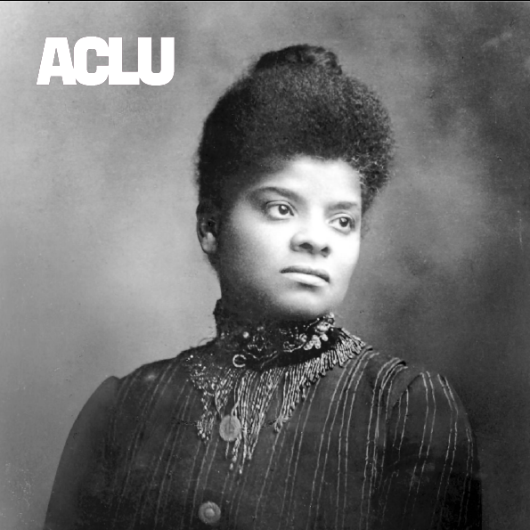 ACLU's tweet image. Ida B. Wells was born into slavery and freed by the Emancipation Proclamation.

She would go on to become a leader in the anti-lynching and women’s suffrage movements, fighting for racial justice through her writings and speeches. 

We remember her fight for Black equality today.