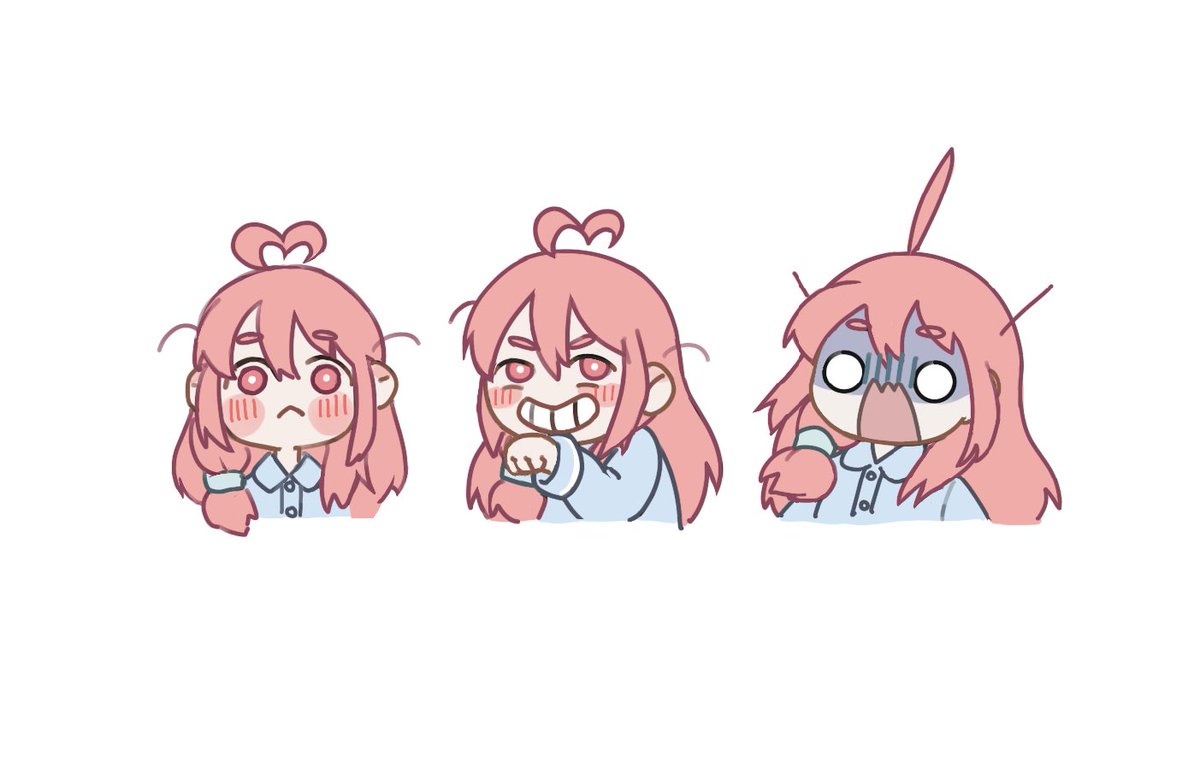 wallpapers Noooo Emote singular emote slot just for ahoge