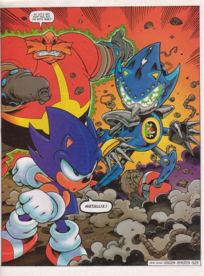 Fleetway Sonic the Comic Appreciation n No Context