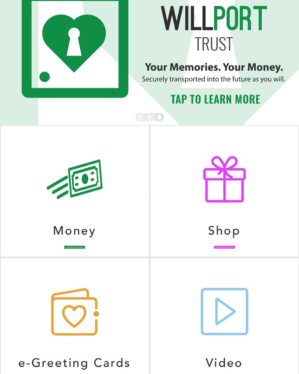 I have to tell you about this new app called WILLPORT! My favorite feature is that in one day you can buy e-gift cards 🎁 from popular retailers, flowers 💐 or experiences and schedule it to be delivered on your friends birthdays 🎂! Download it at willporttrust.com.