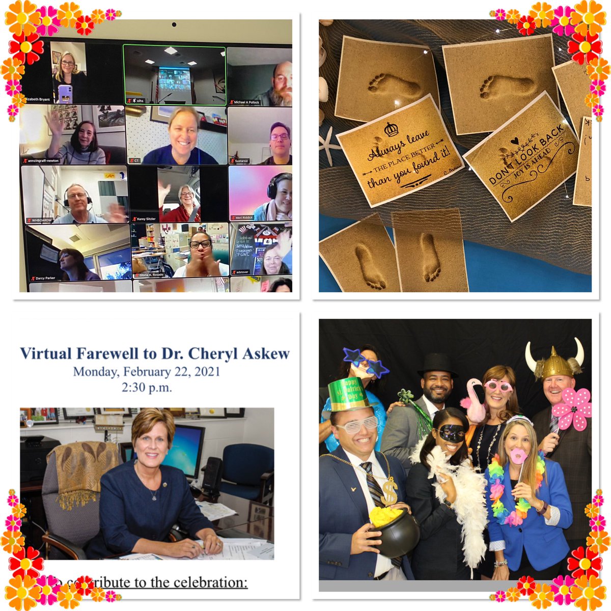 Beth Bryant (@bethbryantvb) on Twitter photo Goodbye <a href="/cherylaskew/">Cheryl Askew</a> ❤️ Although it was a virtual celebration- we still celebrated you! ❤️ You will be missed! Goodbye <a href="/cherylaskew/">Cheryl Askew</a> ❤️ Although it was a virtual celebration- we still celebrated you! ❤️ You will be missed!