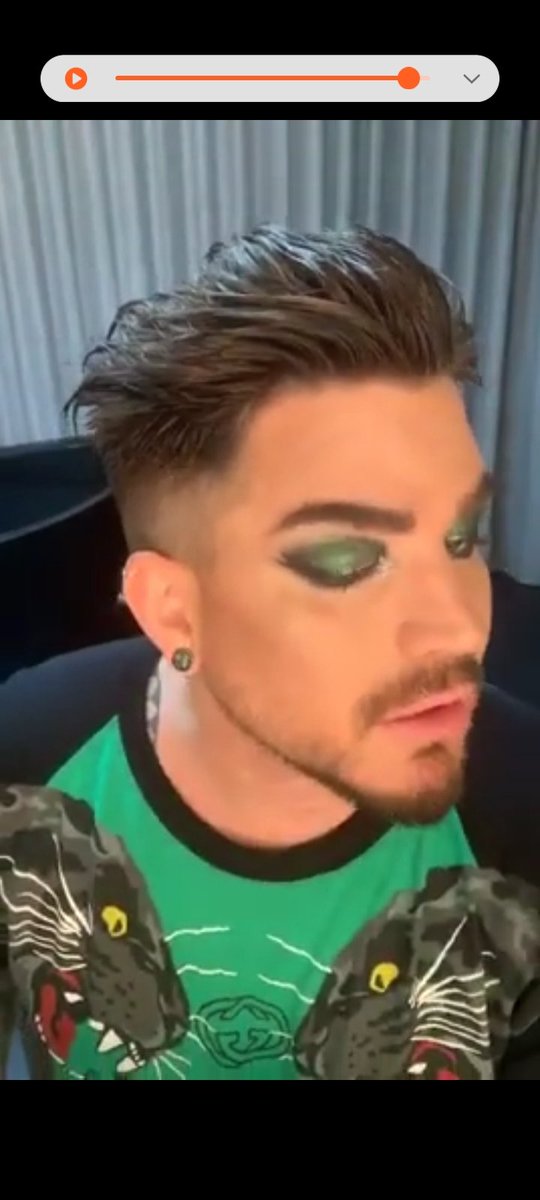 Dear glambert's my job is Makeup artist I also have a certificate that I took the course you want to see a woman (like me) to do a make up like Adam🤭🤔  <a href="/adamlambert/">ADAM LAMBERT</a>
#AdamLambert #glamberts #makeupartist #follow