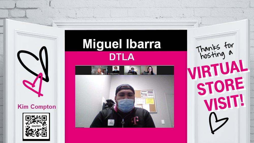 Kim Compton (@asurionkim) on Twitter photo Thank you for hosting a virtual visit, Miguel! @groa09 <a href="/BryanThompsonLA/">Bryan Thompson</a> @SprintComplete <a href="/ZE_Complete/">Zach Edwards</a> <a href="/zzurys/">Zury</a> Thank you for hosting a virtual visit, Miguel! @groa09 <a href="/BryanThompsonLA/">Bryan Thompson</a> @SprintComplete <a href="/ZE_Complete/">Zach Edwards</a> <a href="/zzurys/">Zury</a>