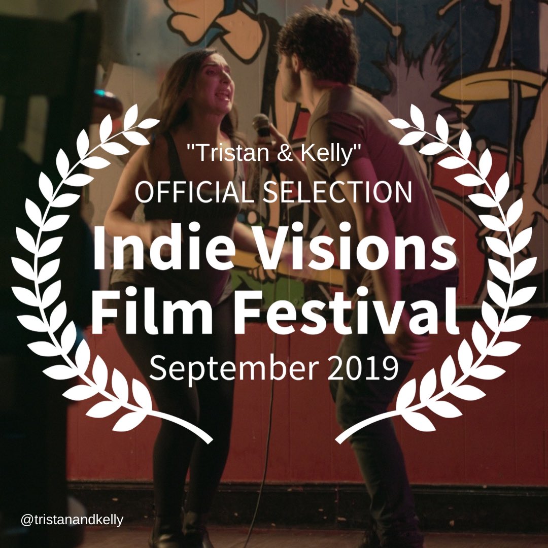 TristanAndKelly's tweet photo. Our Festival Journey:
@tristanandkelly starring @tobysebastian1 & @sarahannmasse screened as an Official Selection of Indie Visions International #FilmFestival 2019 on October 20th in #TehranIran.
#film #shortfilms #TristanAndKelly #independentfilms #FilmTwitter #movies #indie https://t.co/oUSnuI70kR