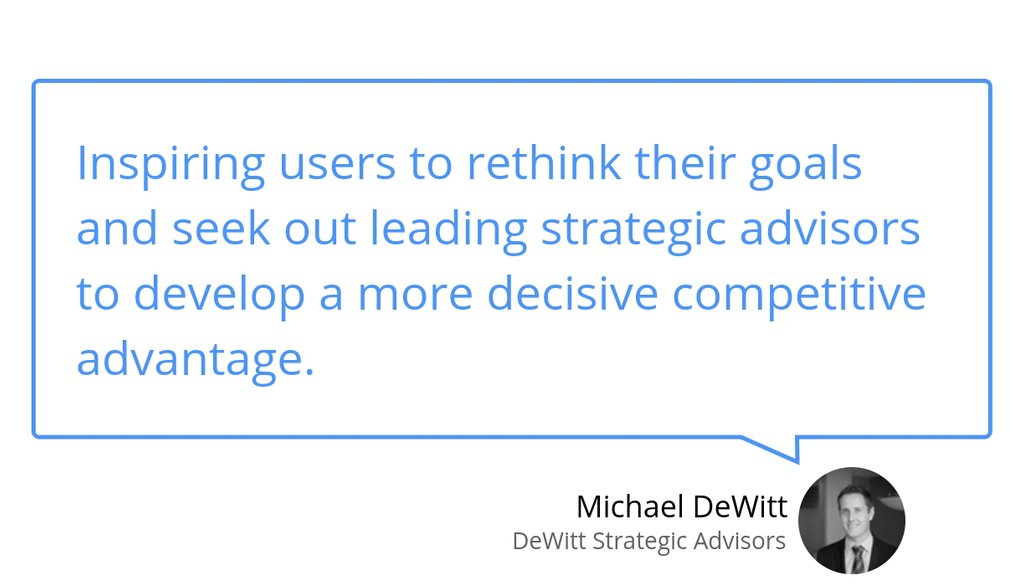 MichaelBDeWitt's tweet image. DeWitt has launched a new website! 

The new website provides a strong foundation that creates an engaging and interactive user experience.

Read more: lttr.ai/dbnI

#InteractiveUserExperience #StrongFoundation #Dewitt #Strategy #Advisors #Digitaltransformation