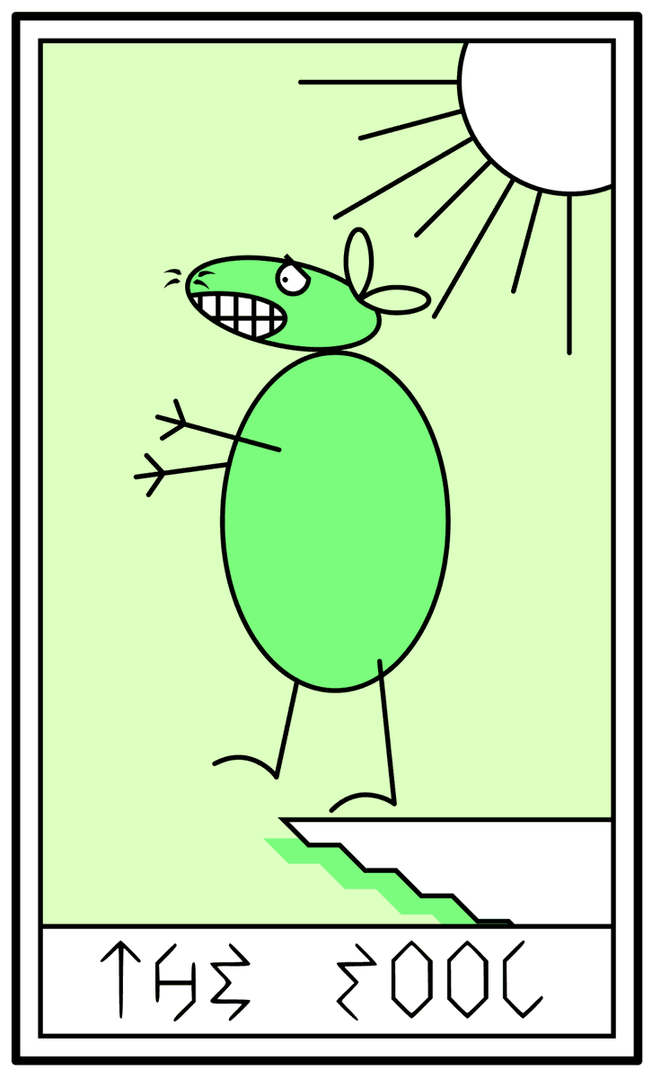 Late Zoo Day thing. I should make a whole major arcana for 12 Oz. Mouse lol #zooday #12ozmouse