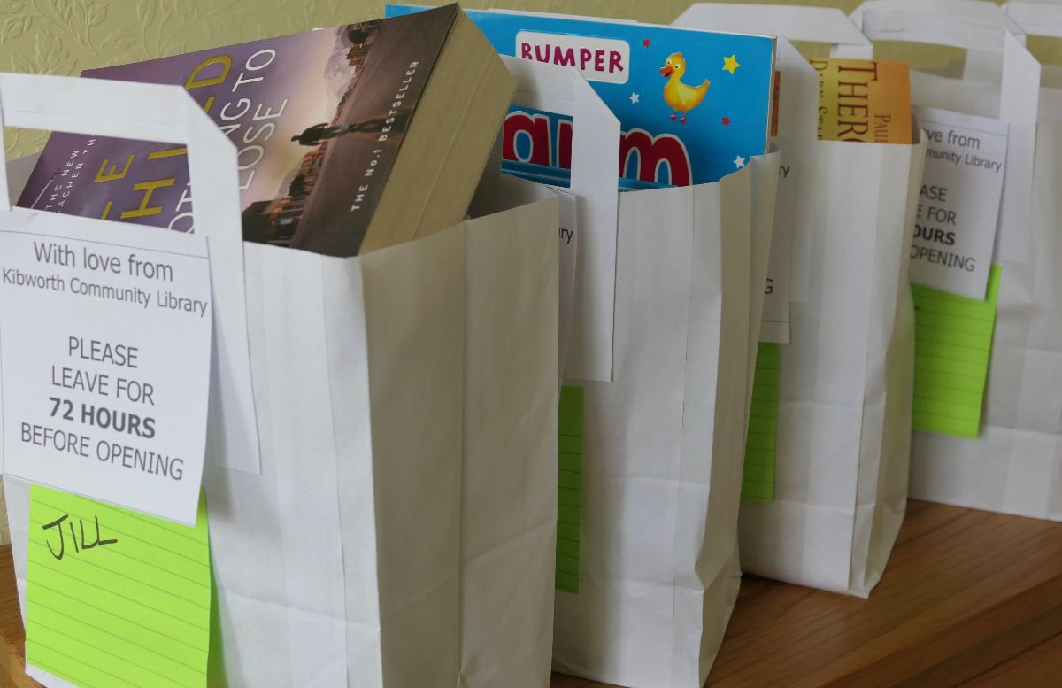 ￼
It looks like the earliest we could possibly
re-open is 12th April.

If you need books to get you through till the end of lockdown, then we are here for you!!

We have already safely delivered 100’s of books across Kibworth
Contact
info@kibworthcommunitylibrary.org.uk