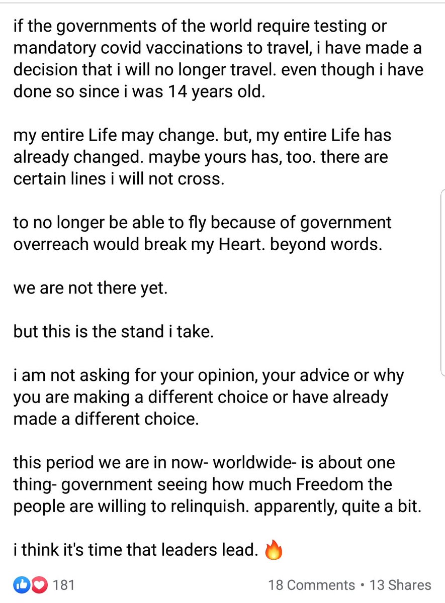 KarenNelsonLee's tweet image. By this logic, @giannajessen, for Your Italians to come here, they would have had to have done the unthinkable: gotten tested or vaccinated for Covid-19 themselves.

Why would you want to have a single thing to do with them?

#MarkoftheBeast #CantBuyorSell
#WithoutIt @millerhogan