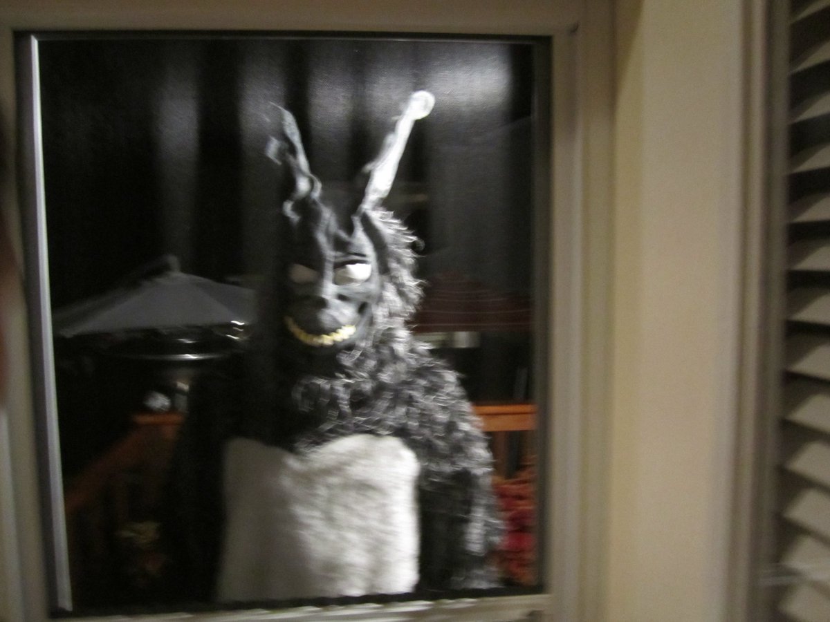 Donald Trump was at my backdoor tonight. I told him he was up the wrong tree.. Without a paddle.