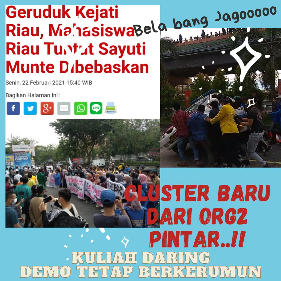 meisyarosali's tweet photo. #TegakanHukumSeadiladilnya
#RiauButuhKenyamanan
#MelayuBerbudayaDanBeriman
#DemoKerumunanClusterCovid19 https://t.co/uw06Z2ZWUR