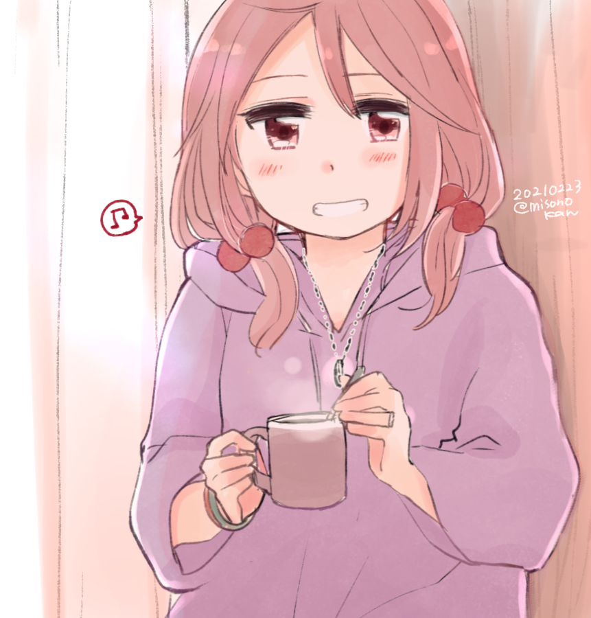 漣(艦これ) 「「ゆうべのご主人さまの寝言、すごかったんですヨ～。…聞きたい?」 」|みその🍥休憩中🐰🍓🌸のイラスト