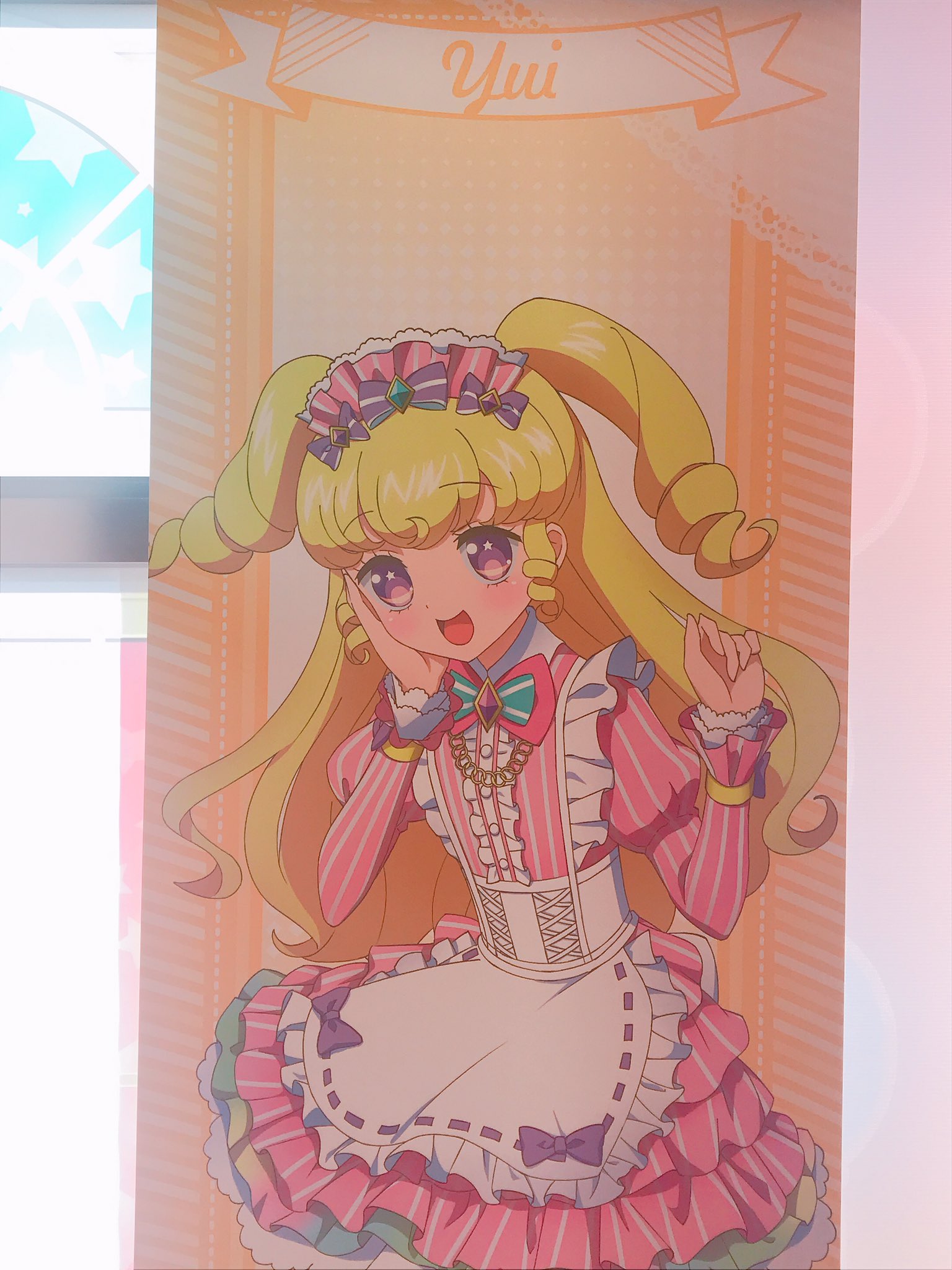 お値下げ プリパラ プリティーオールフレンズ  夢川ゆい 等身大タペストリー 夢川ゆい 等身大タペストリー お値下げ 待ち プリティーオール