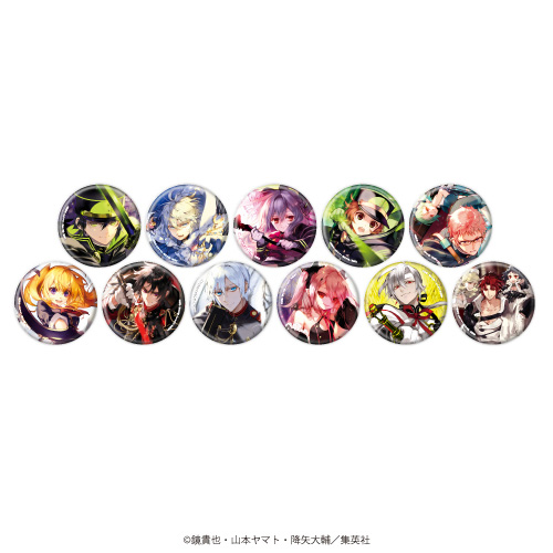 シルバーピーチ 終わりのセラフ A3Store 缶バッジ グラフアート