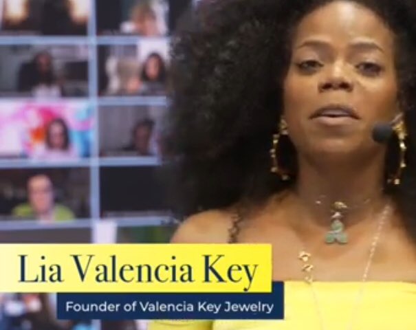 NathalieGregg's tweet photo. Going from Underestimated To Unstoppable with @JamieKernLima #believeitbook #launch
@valenciakeydesign gives a shoutout to @TechLifeSteph for her support! #LeadLoudly #womenempowerment
#valenciakeyjewelry
#valenciakey
#prosperity
#prosperityis https://t.co/CmHEcPgwmz