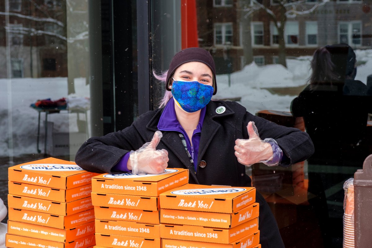 kcollege's tweet photo. Winter is no reason to stay indoors at #KCollege, especially when the Office of Student Activities conducts its Winter Wonderland. Students participated Saturday in sledding, snow shoeing, relay races and snowball fights while eating food, receiving giveaways and enjoying music. https://t.co/jsPZ32VK4h