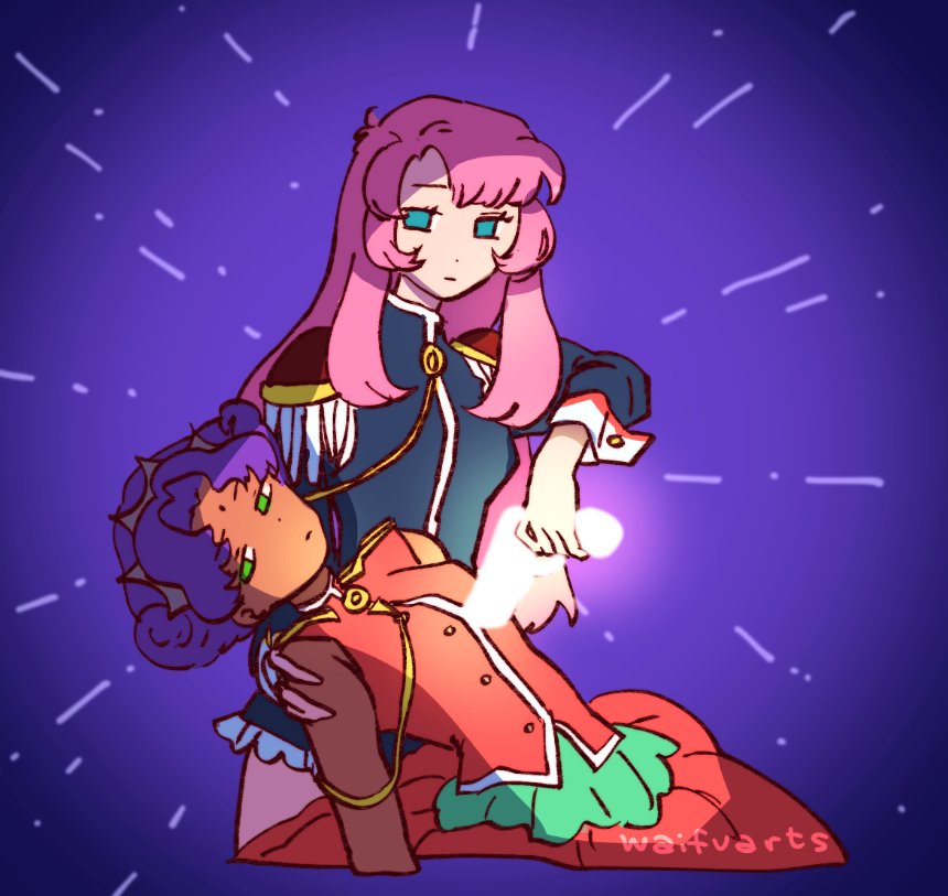 waifuartz's tweet photo. Utena has had enough of your shit https://t.co/fm0hzu6QQq
