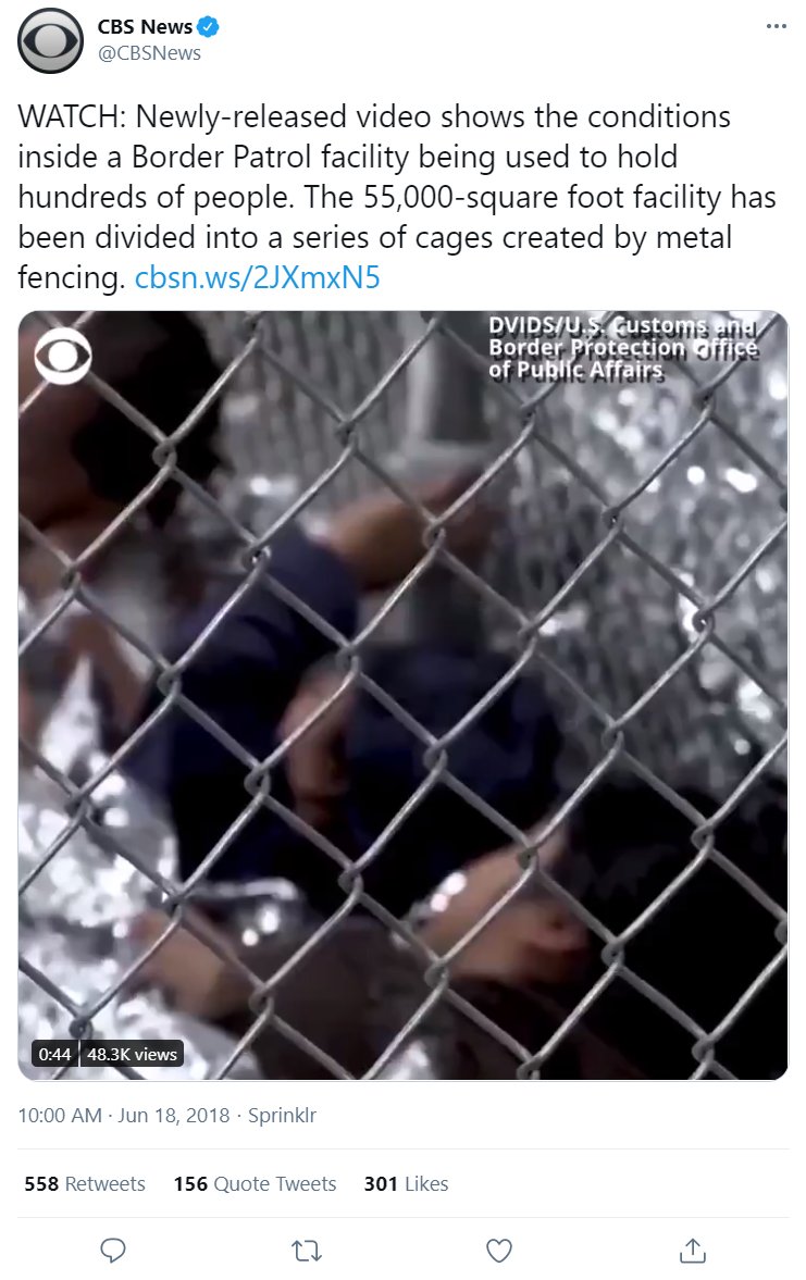 RyanSaavedra's tweet photo. When a Republican is in office, they're "cages"

When a Democrat is in office, they're "shelters" https://t.co/nWrlp3pvJc