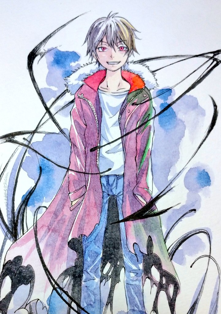 Nekomo ノラガミ 莠 新刊の表紙がかっこよすぎました 雪音の過去を知っていくたびに辛くなる T T ノラガミ 水彩 T Co Uluzgff39b Twitter