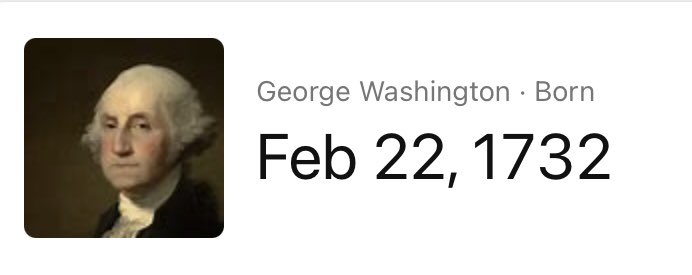 billysandytodd's tweet photo. Happy Birthday George Washington. 🇺🇸 https://t.co/unvNlmibz2
