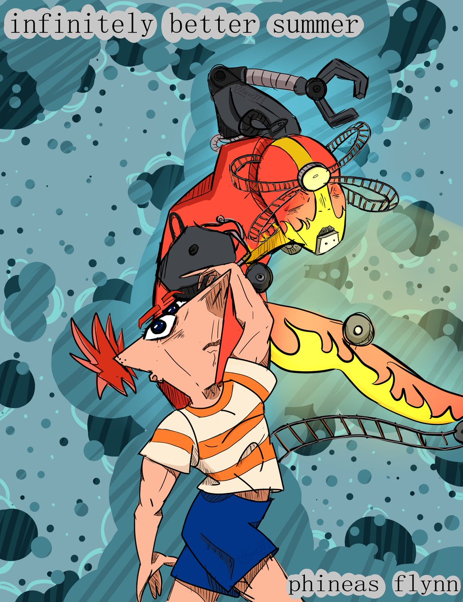 crypticallypink's tweet image. OK SO. PHINEAS AND FERB JOJO STANDS? I could go on for HOURS for some unholy reason. also how do i fix quality??  #jojosbizarreadventure #phineasandferb