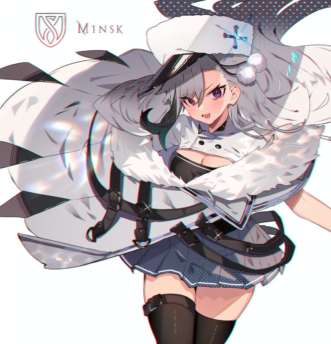 「Minsk  #アズールレーン 」|忘画のイラスト