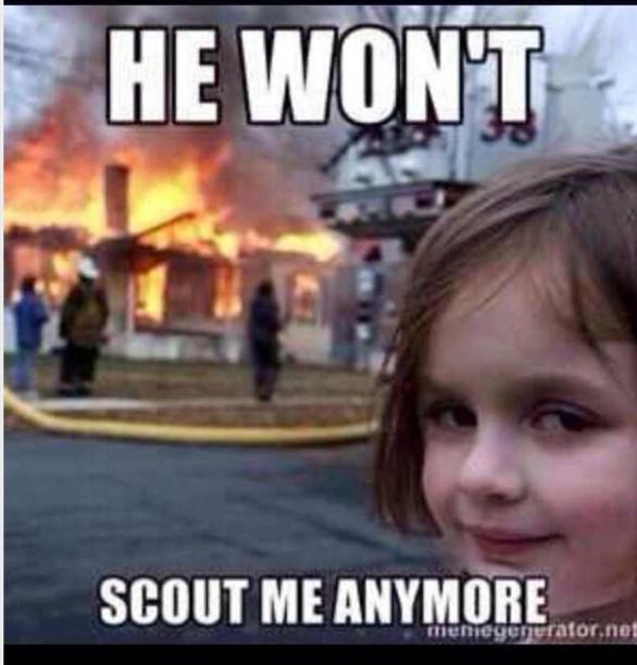 AgeGenesis's tweet photo. Meme from our Discord moderator "ReapersGirl"
When they scout you ten times 😂😂😂 https://t.co/YalrJTBKfh