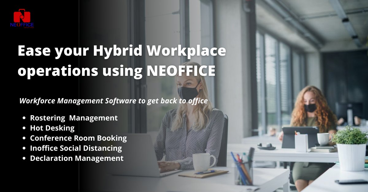 AgiledgeS's tweet photo. Switch to Hybrid Workplace. 
Our solution will help you to ease the process. For more details mail us at hello@agiledgesolutions.com

#hybridworkforce #hybridworkplace  #hybridoffice #futureofworkplace #cxos #chro #facilitymanagement  #employeemanagement #hr https://t.co/BOs2ynvHE3