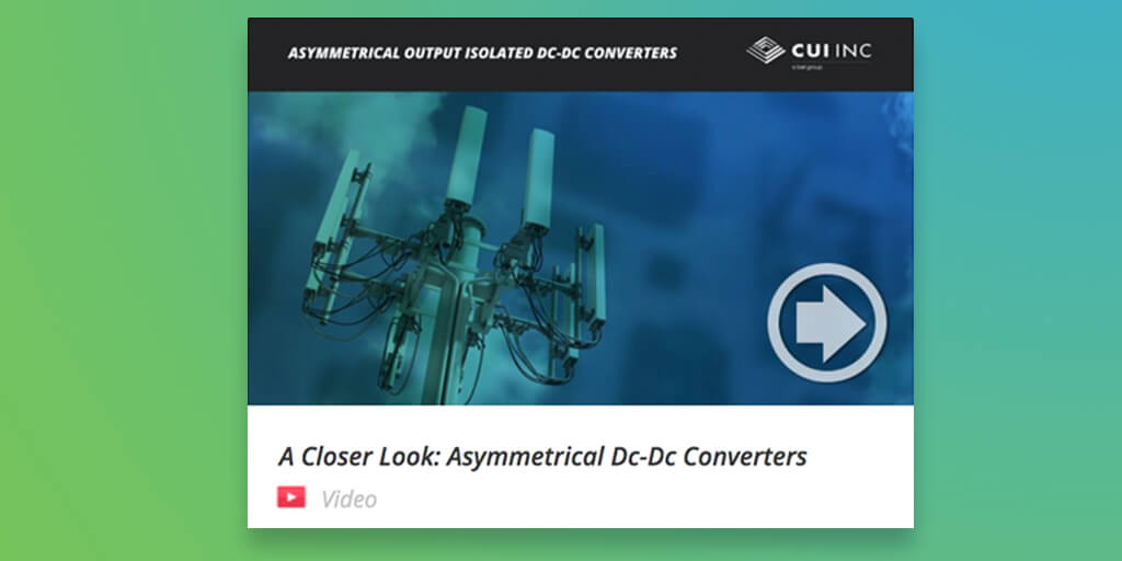 CUIInc's tweet image. Check out this Closer Look video of our 3~30 watt asymmetrical dc-dc converters that are ideal for space-constrained applications that require multiple voltage rails.

bit.ly/3cRvfu7

#dcdc #dcconverter #dualoutput #voltagerails #closerlook #video #powerwhenyouneedit