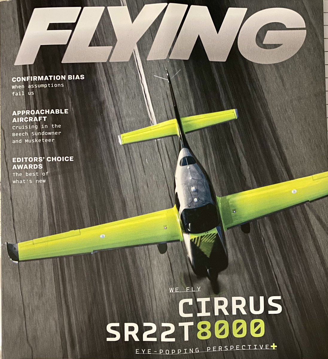 COPA_Pilot's tweet photo. Absolutely loving this latest @FlyingMagazine publication! 

Don’t forget to like and follow @FlyingMagazine!

#Cirrus #Cirrus8000 #Flying #Aviation #COPAPilot https://t.co/0yq1Q5AsN7