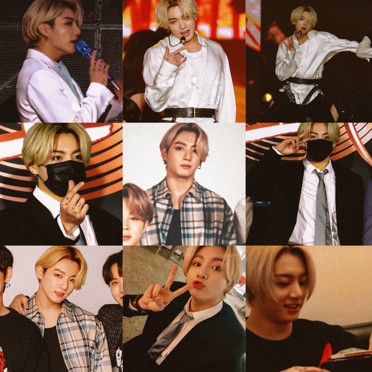 Bendito sea el día en el que Jungkook decidió pintarse de rubio