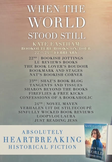 ShazsBookBlog's tweet photo. 'When the World Stood Still was an absolutely brilliant read' today's review from @emthebookworm https://t.co/2xfQNvpPXG @eastham_kate @bookouture https://t.co/cKYAXOxdIq