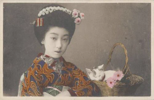 写真を一緒に撮るなら猫！いつの時代だって猫は可愛い