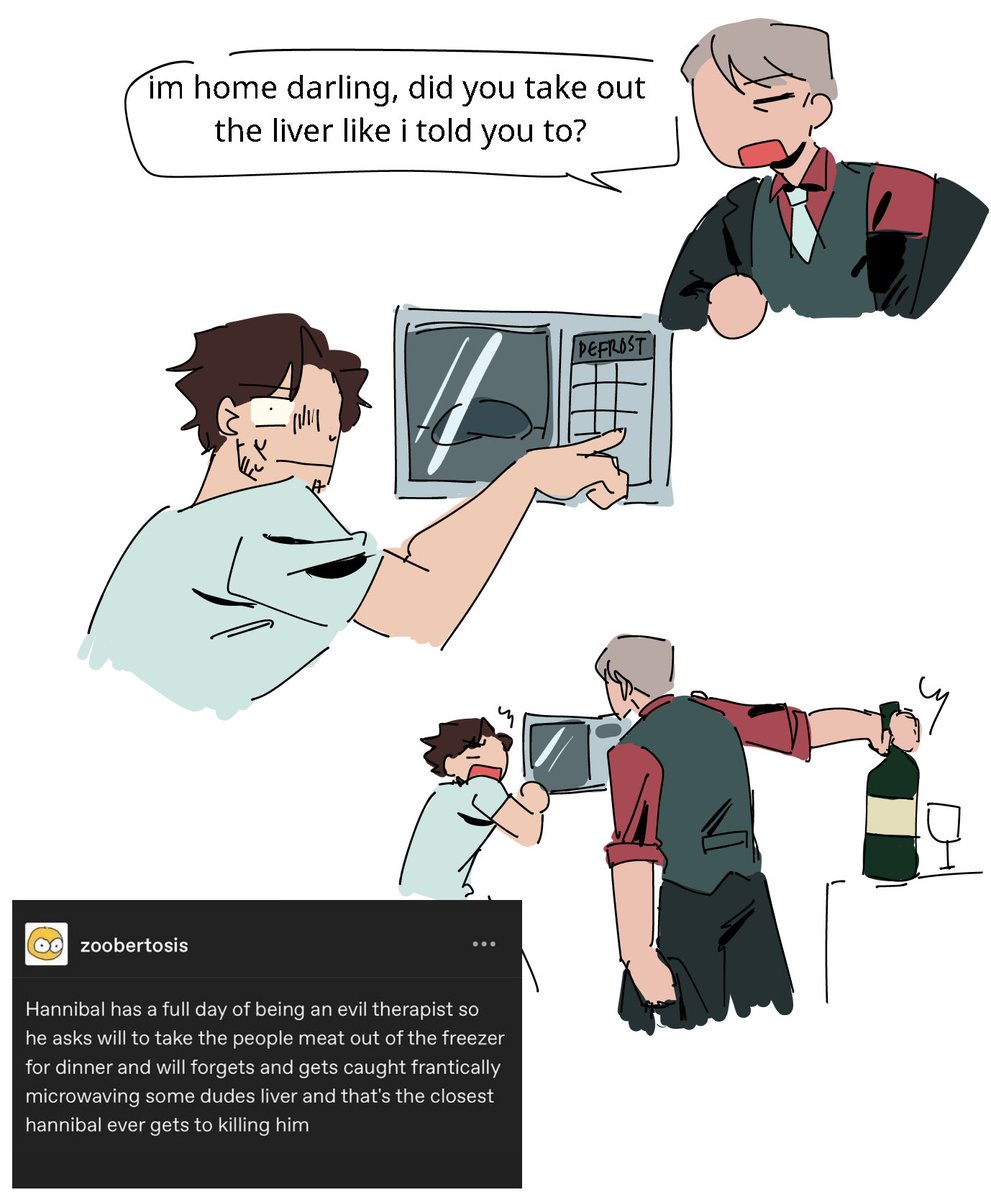 they're both dumb, actually #hannibal 