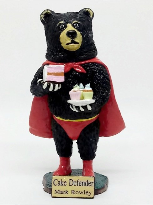 Sometimes we need to give up battles and just eat a piece of cake.
<a href="/MarkRowley90/">Mark Rowley</a>: Cake Defender Master!!! To infinity and beyond!!!
🧸🍰