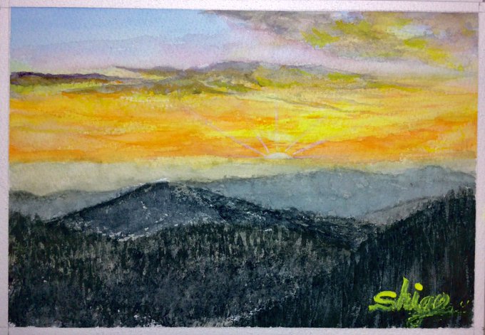 Twoucan 朝日が昇るひと時 の注目ツイート イラスト マンガ コスプレ モデル