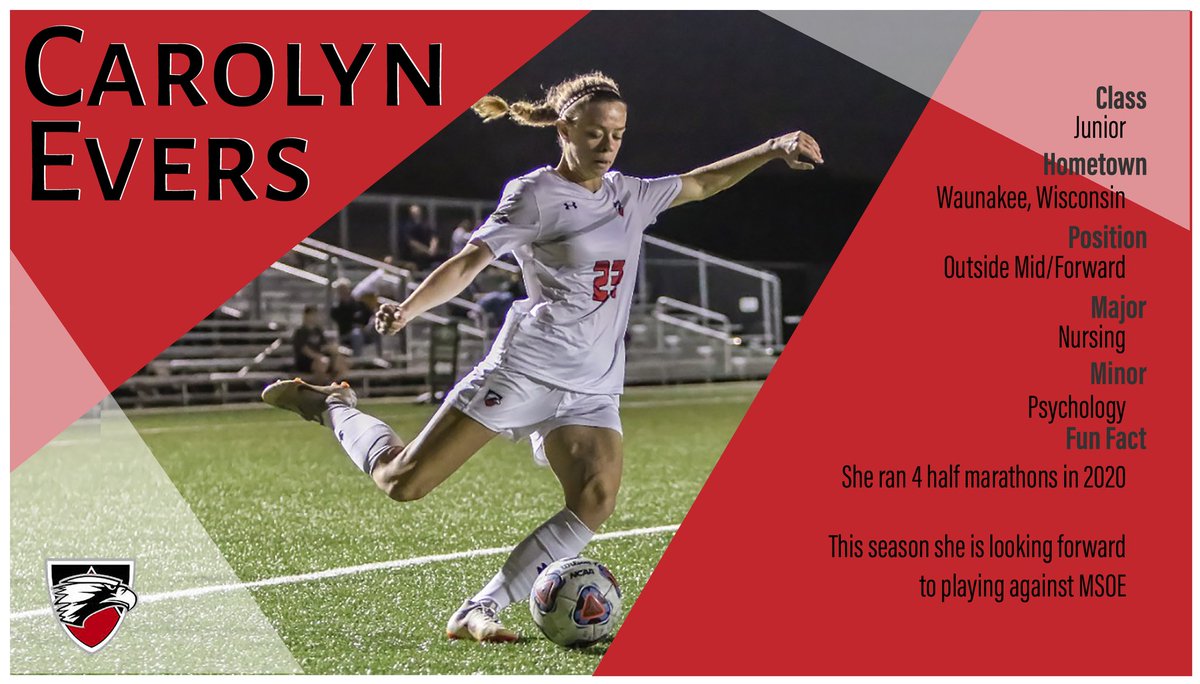 EC_WSOC's tweet photo. Introducing... The 2020/2021 Women's Soccer Team!
β½π¦
Next up, Carolyn Evers
.
.
.
#edgewoodcollege #eagles #tweagles https://t.co/kyEr0xrsAm