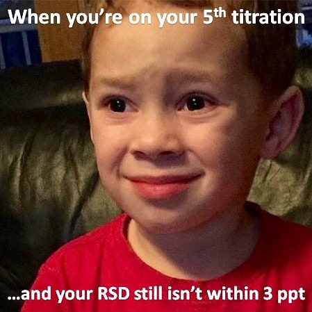 QuantMemes's tweet photo. And a few more! #quantmemes #analyticalchemistry #acsreactions  #quantitativeanalysis #quantmemes #titrations #chemistrymemes #chemistryteacher #chemistryjokes #chemistrylovers https://t.co/3ujR6SGm5U
