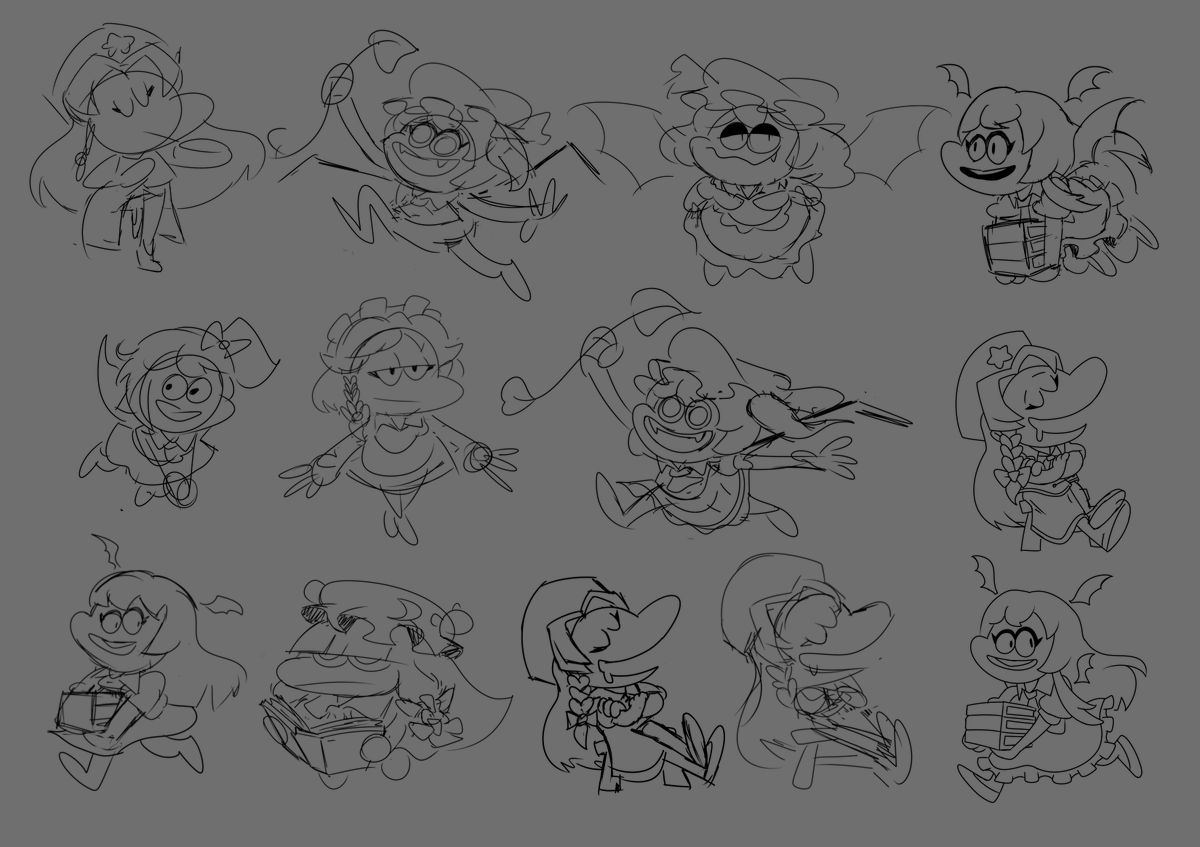 I like uploading the doodles or lineart I didn't like 