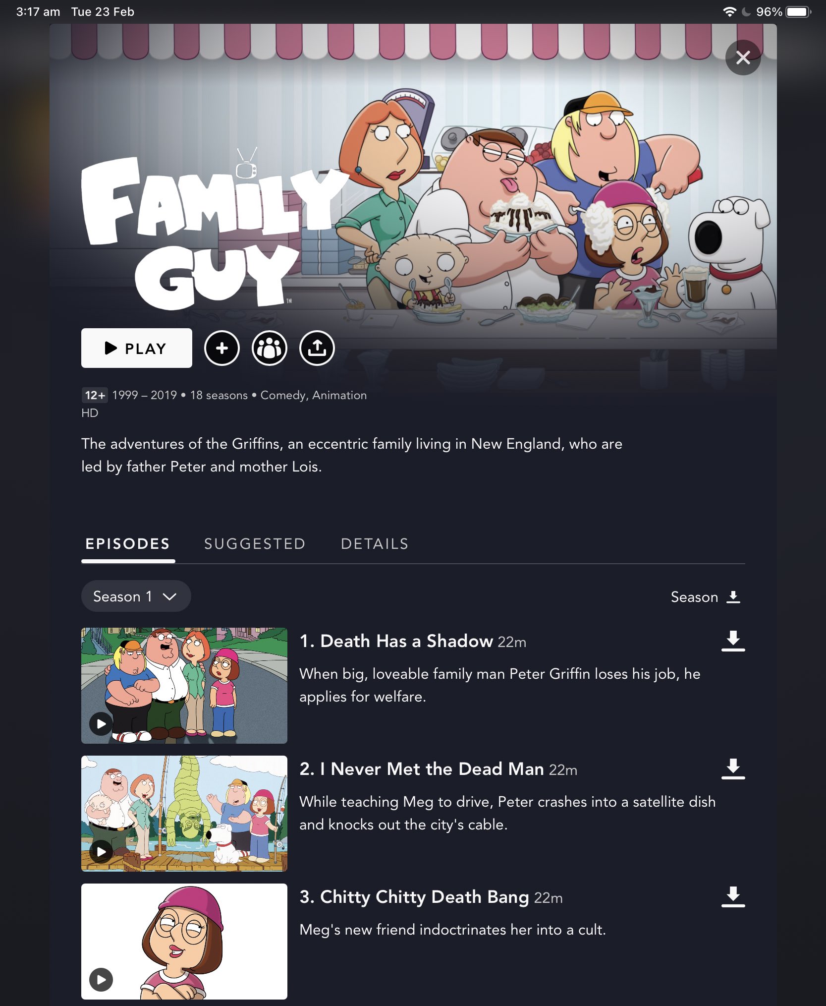 Family guy not on netflix cheap