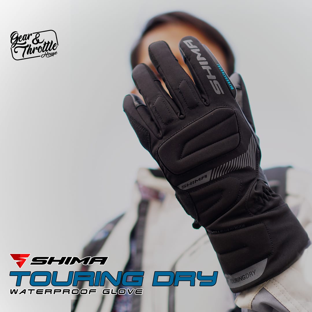 Heading to the mountains! Then get yourself a pair of gloves that will keep your hands warm & dry. 
.
#Shimatouringdry #GTHouse 
.
#motorcycyclegloves #bikegloves #waterproof #leathergloves #leh #ladakh #spiti #manali #motorcycletour #soloriding #mountainsarecalling