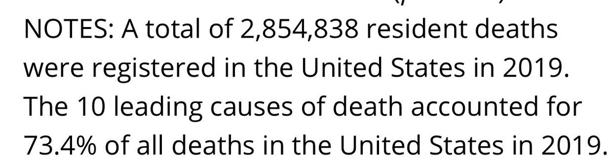 _briellewhalen's tweet photo. @Argus911 weird I forgot over 2.5 million people died the year before covid happened. 
that’s a 2,354,838 difference but covid is the problem?? https://t.co/3ZOKKPmUpO