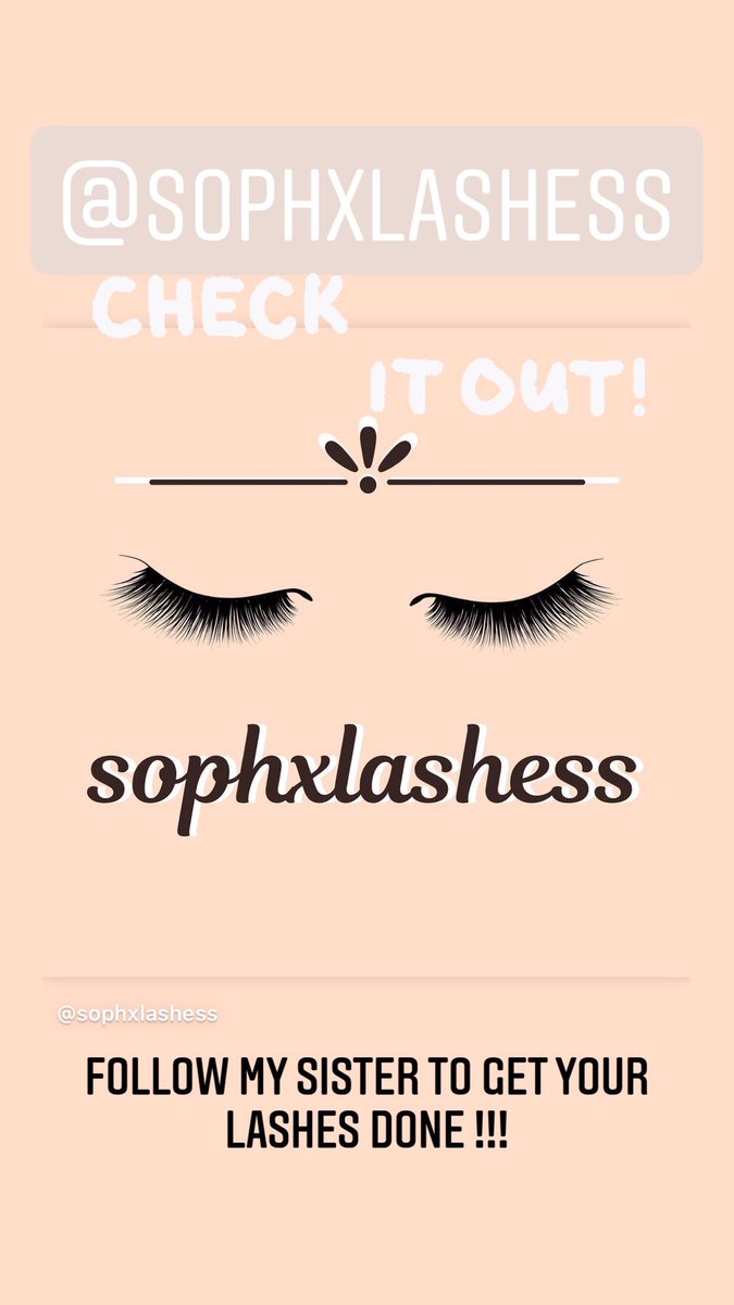 ZPEDRO_9's tweet photo. Hello everyone my sister just started her business of lashes . She’s is certified to do classic,hybrid, volume and mega volume! I’m trying to get her name out there, a simple rt or like would be very helpfully and appreciated!! Make sure to follow her IG“sophxlashess” THANK YOU!! https://t.co/el89zkqpWd