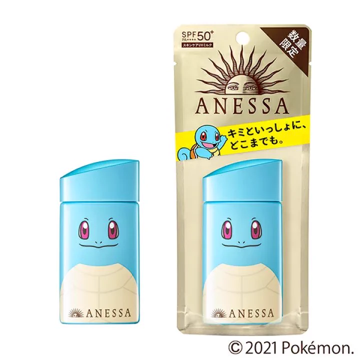 珍しすぎるポケモンコラボ商品！まさかの資生堂のアネッサから‼