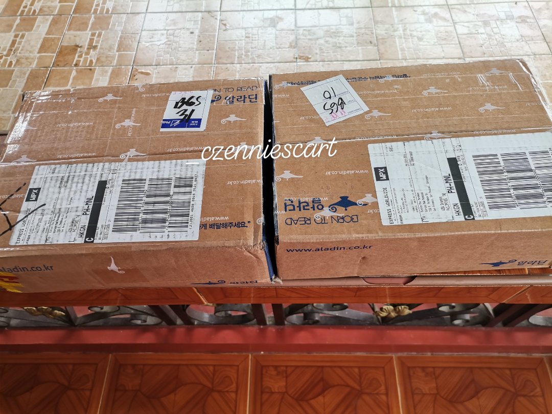 _czenniescart's tweet photo. #czenupdates
NCT Restocked Albums
Batch 3 albums arrived today.
I'll disinfect first and check albums inside the box. https://t.co/qWUkGmpHXH