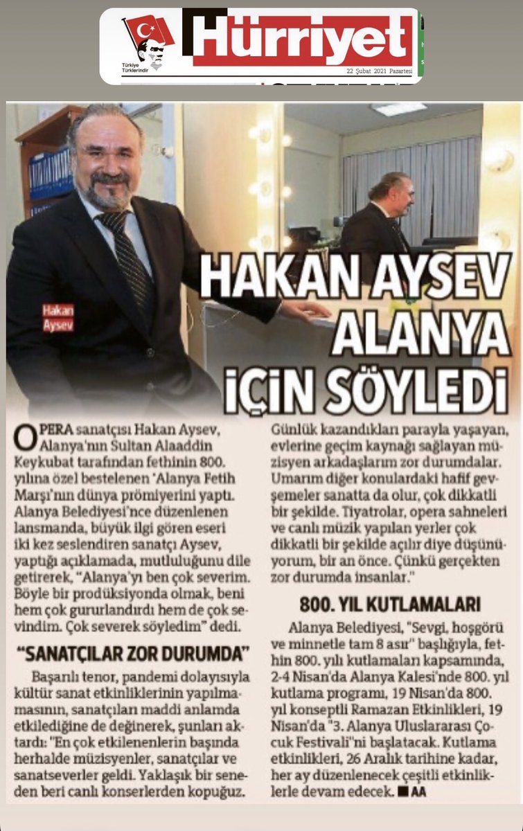 Hakan Aysev-Hürriyet Gazetesi