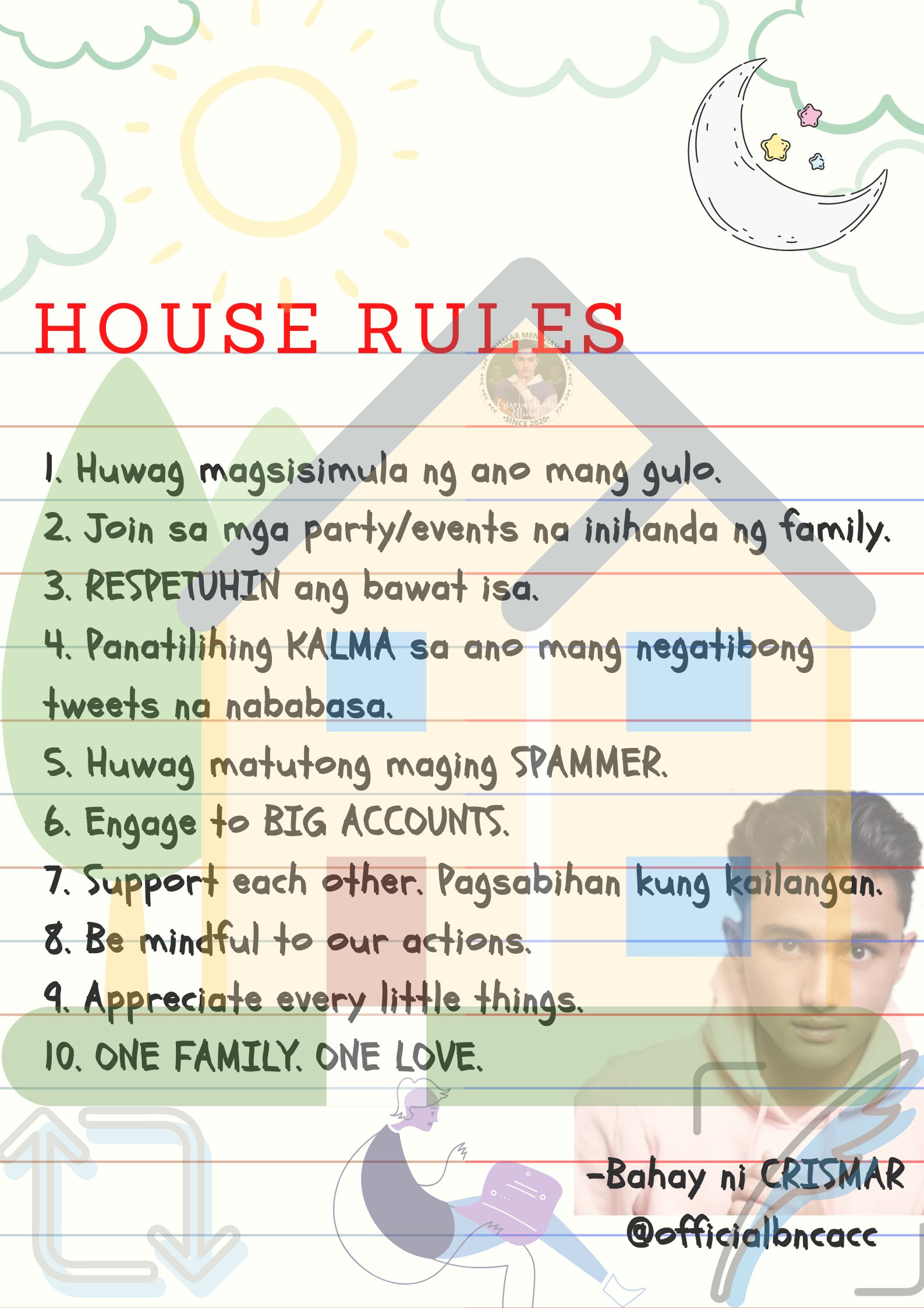 Rules in tagalog sale