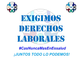 hscyet6's tweet photo. Los Trabajadores CAS de Essalud pedimos el dialogo @TaniaRodasAPP @EsSaludPeru @FioreMolinelli @sinassc728 y el cumplimiento de la Ley 31125 en su 4ta disposicion transitoria,el reconocimiento y justicia a tanta labor sacrificada en 1era Linea,pase CAS a 728 #CasNuncaMasEnEssalud https://t.co/nNByVJHBFg