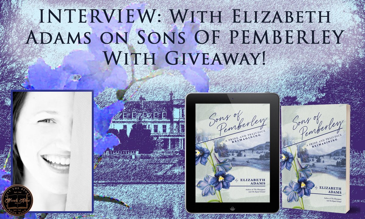 NovelsAlive's tweet photo. INTERVIEW: With Elizabeth Adams on SONS OF PEMBERLEY With Giveaway! https://t.co/N1WHYTBqyF @EAdamsWrites @hfvbt
Find out some interesting tidbits about #ElizabethAdams and her Pride and Prejudice reimagining, #SonsofPemberley.
Enter to win free copies of the book!
#books https://t.co/WSjDTvYYRU